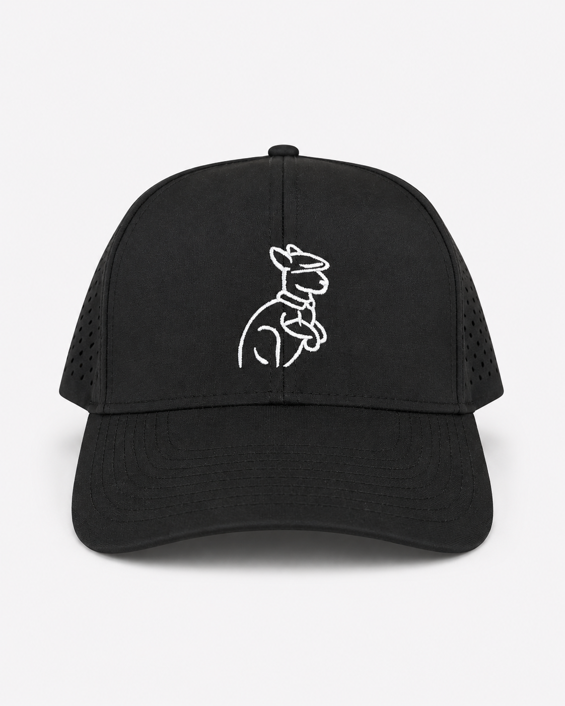 Classic Black 6-Panel