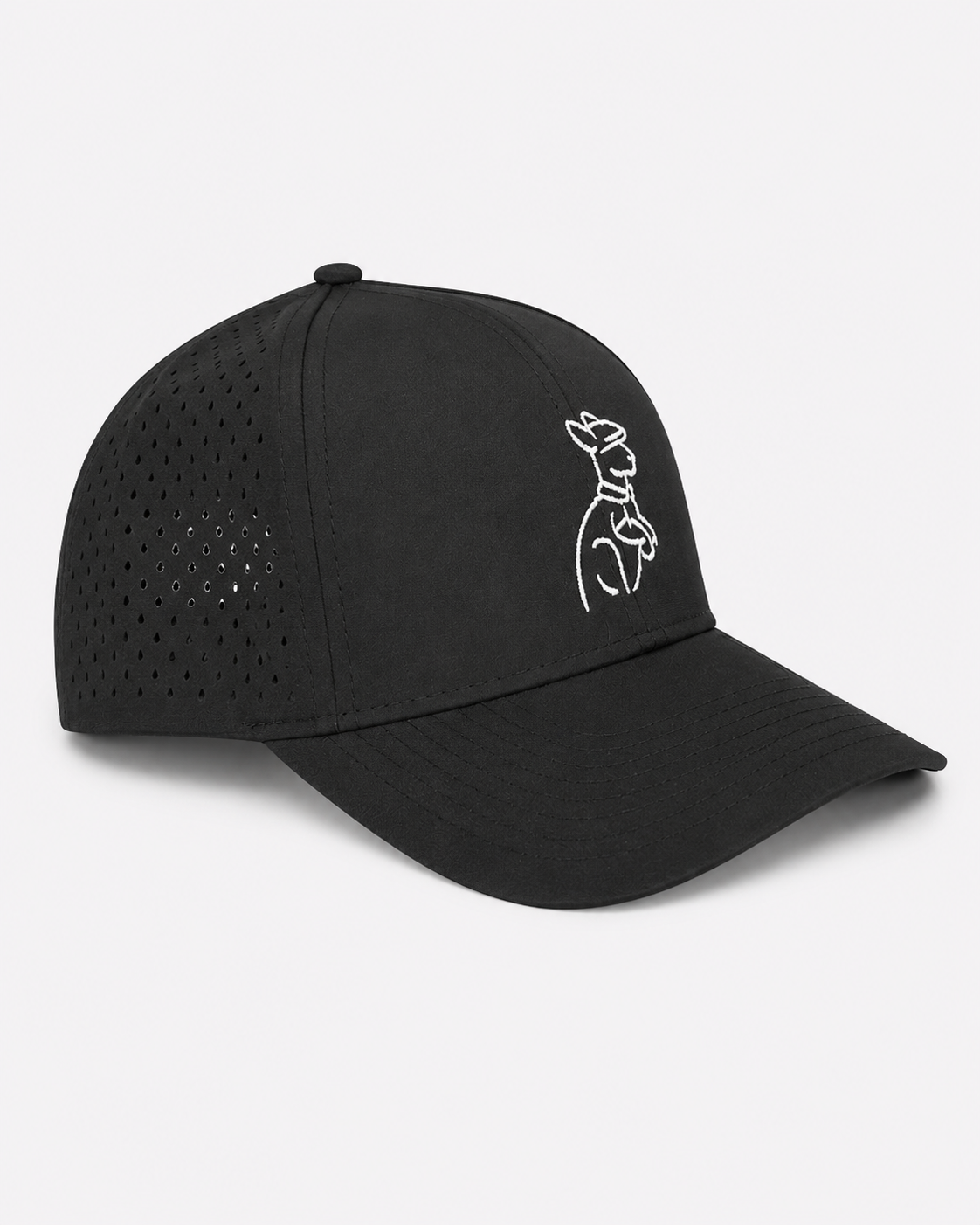 Classic Black 6-Panel