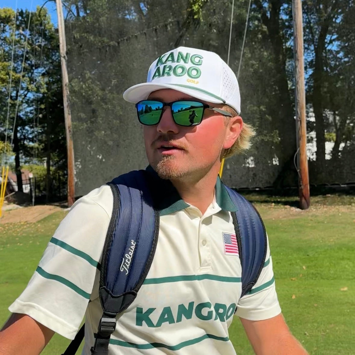 KANGAROO Hat - White Augusta