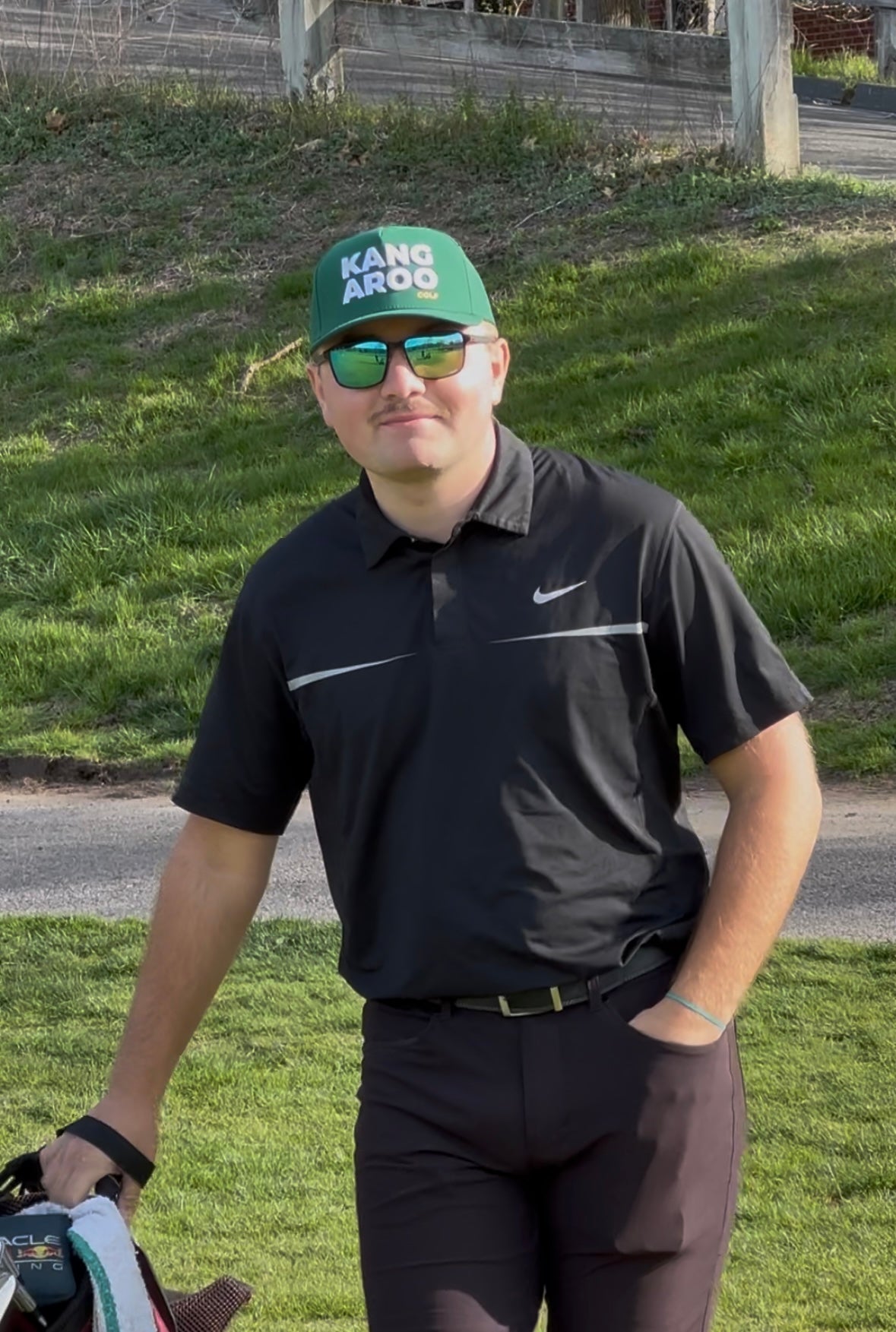 KANGAROO Hat - Green Augusta