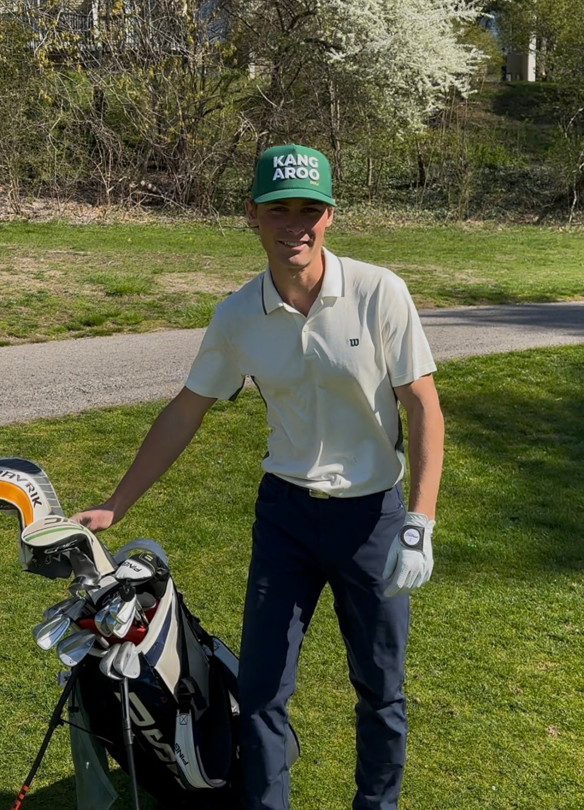 KANGAROO Hat - Green Augusta
