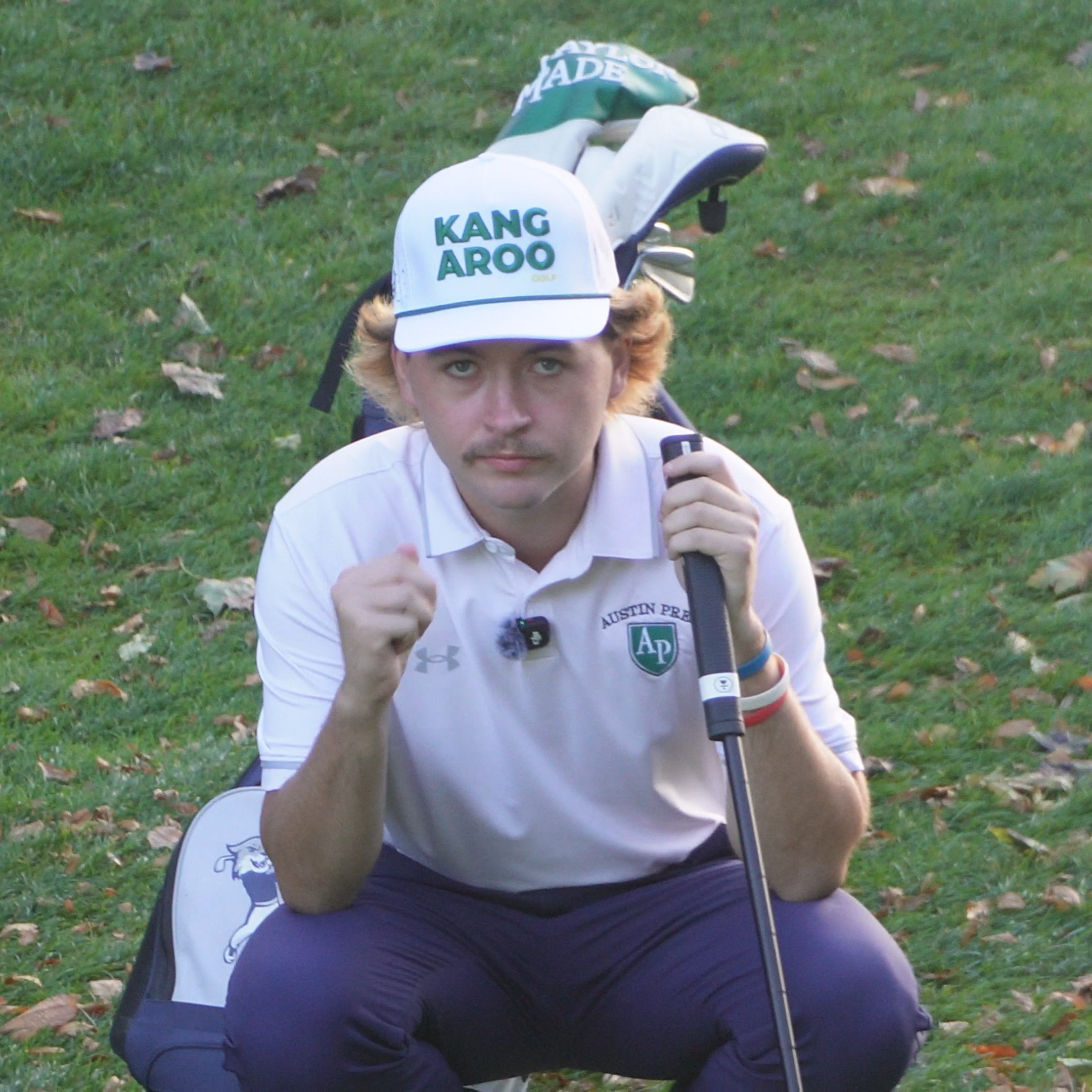 KANGAROO Hat - White Augusta