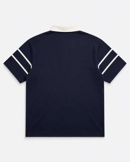 Kangaroo Classic Polo (Navy/White)