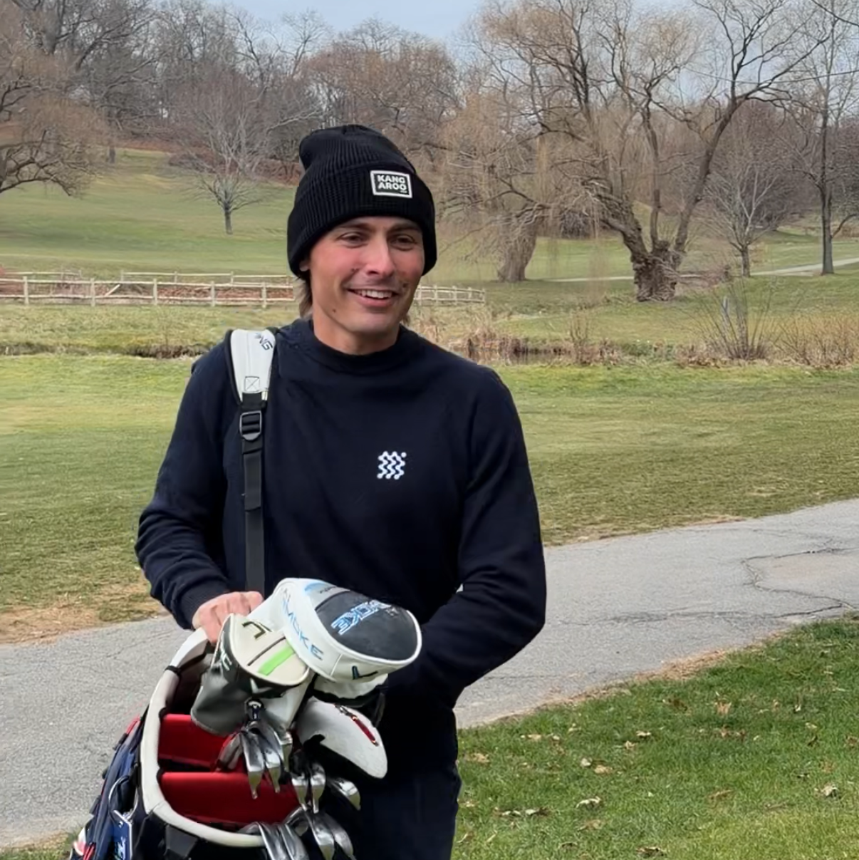 Kangaroo Waffle Beanie