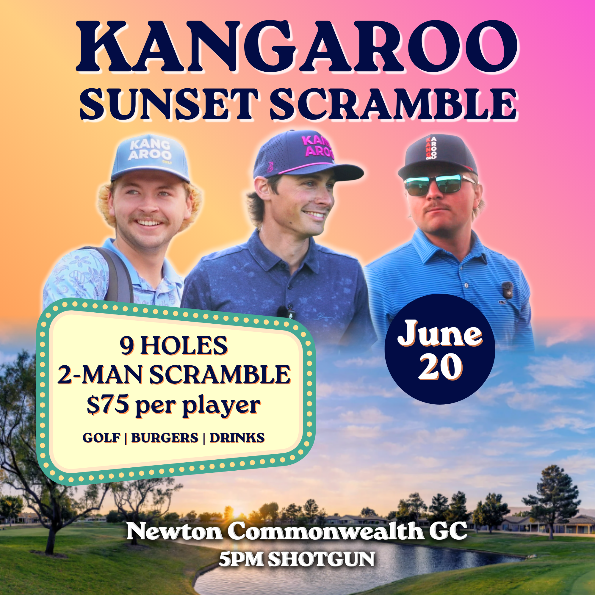 Kangaroo Sunset Scramble
