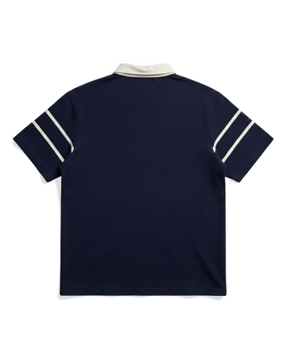 Kangaroo Classic Polo (Navy/White)
